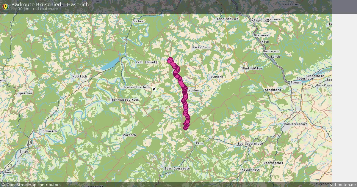 Radtour Bruschied – Haserich