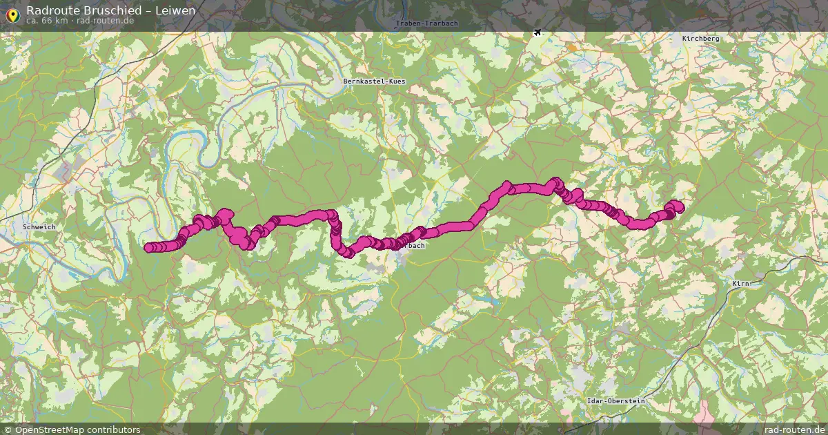 Radtour Bruschied – Leiwen