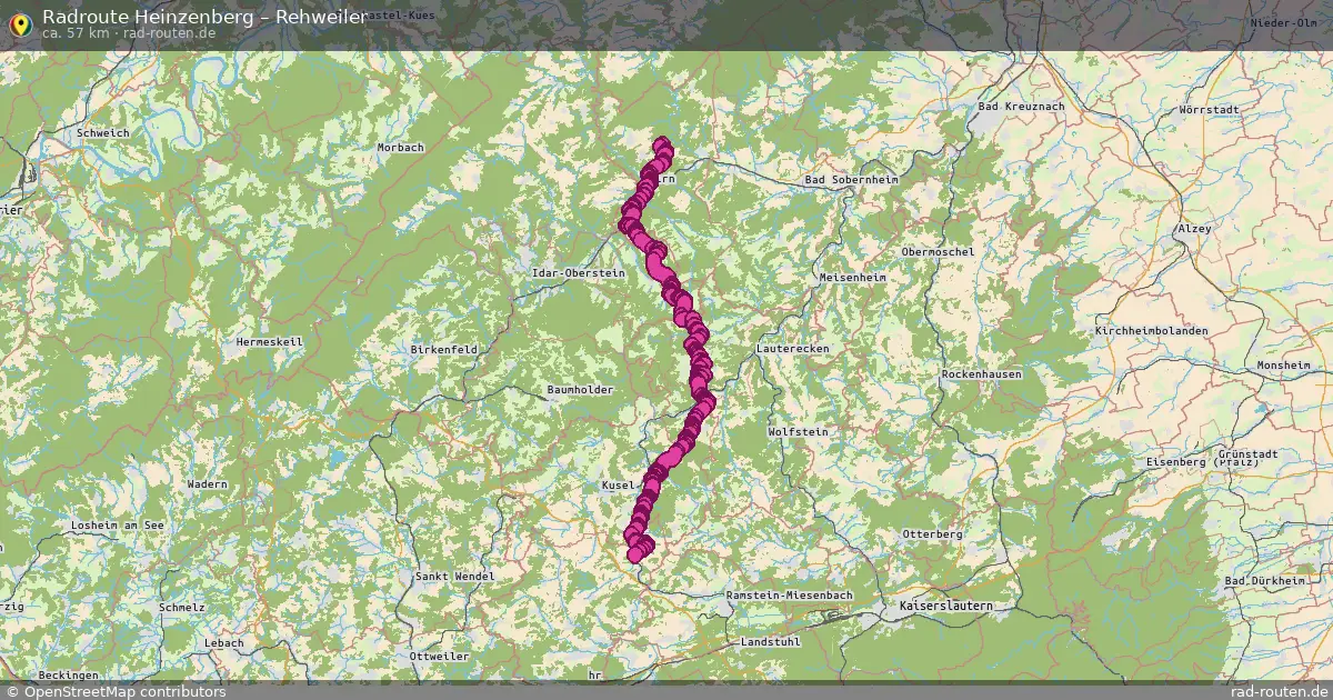 Radtour Heinzenberg – Rehweiler