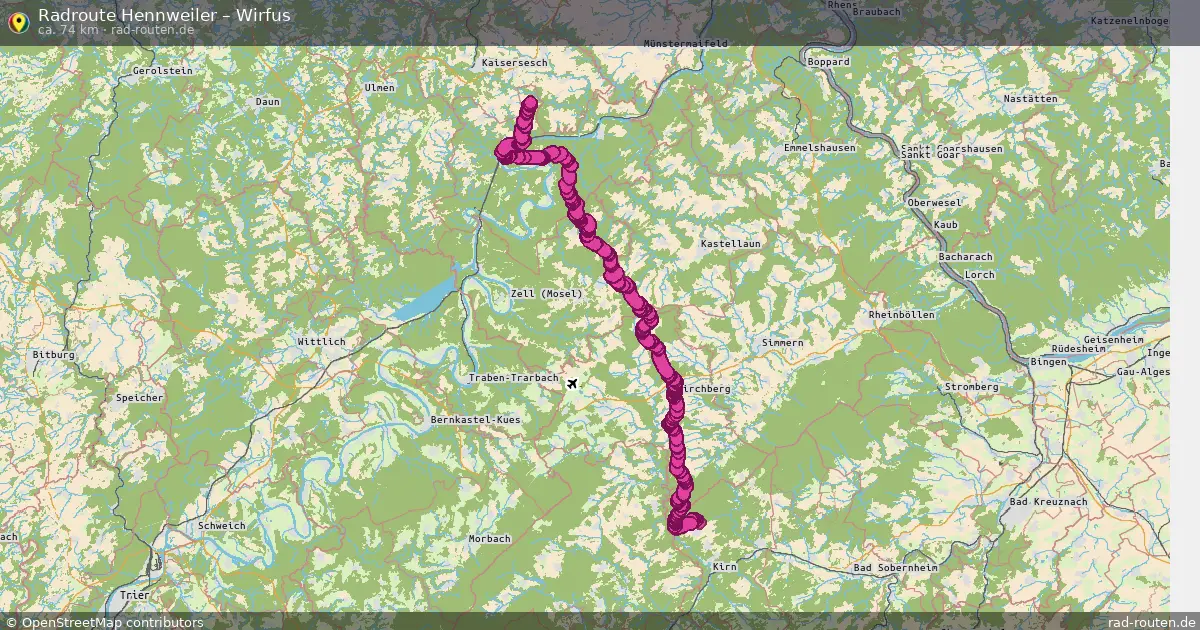 Radtour Hennweiler – Wirfus