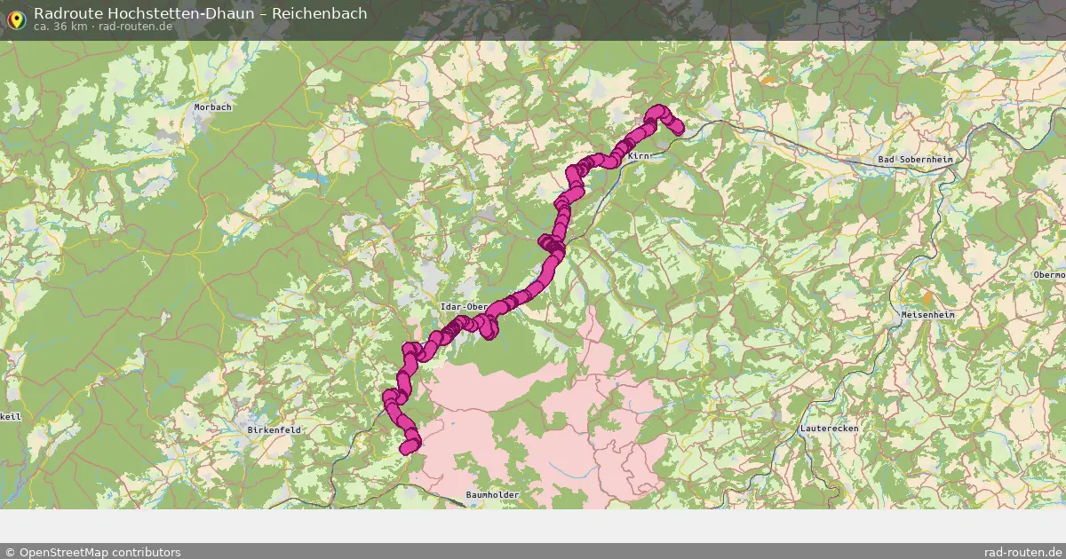 Radtour Hochstetten-Dhaun – Reichenbach