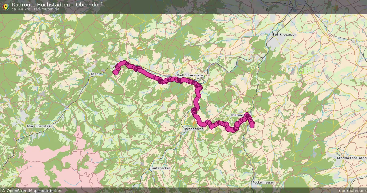 Radtour Hochstädten – Oberndorf