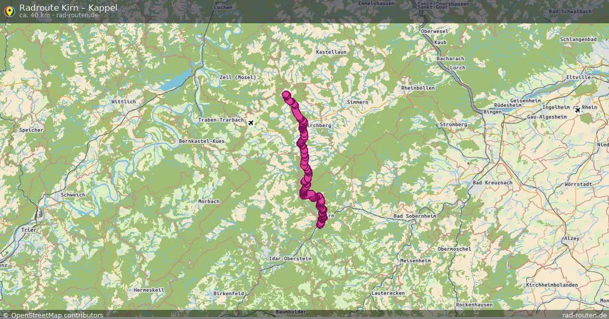 Radtour Kirn – Kappel