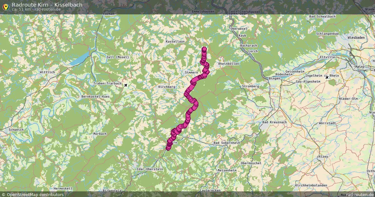Radtour Kirn – Kisselbach