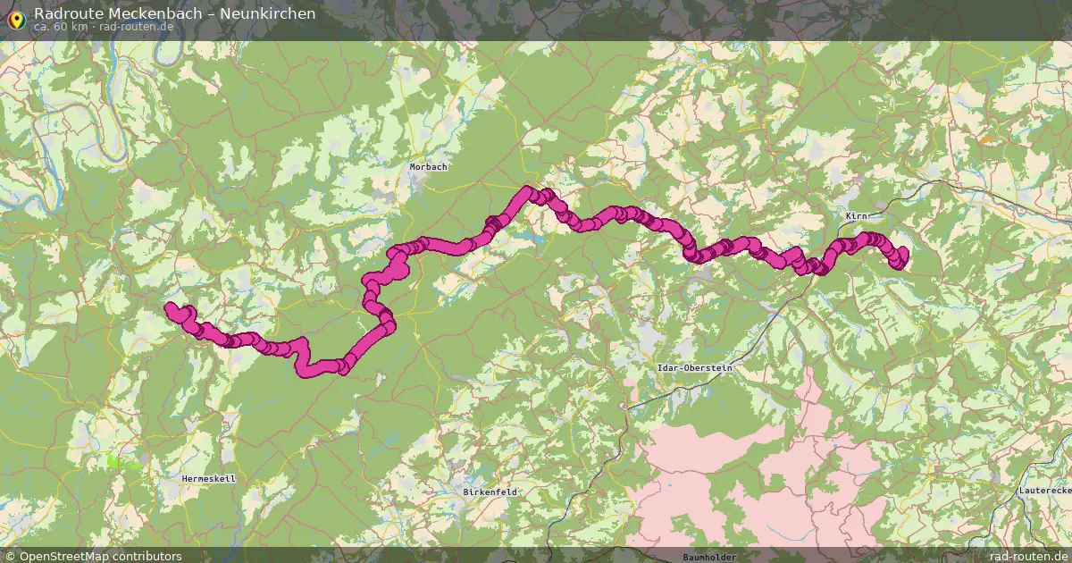 Radtour Meckenbach – Neunkirchen