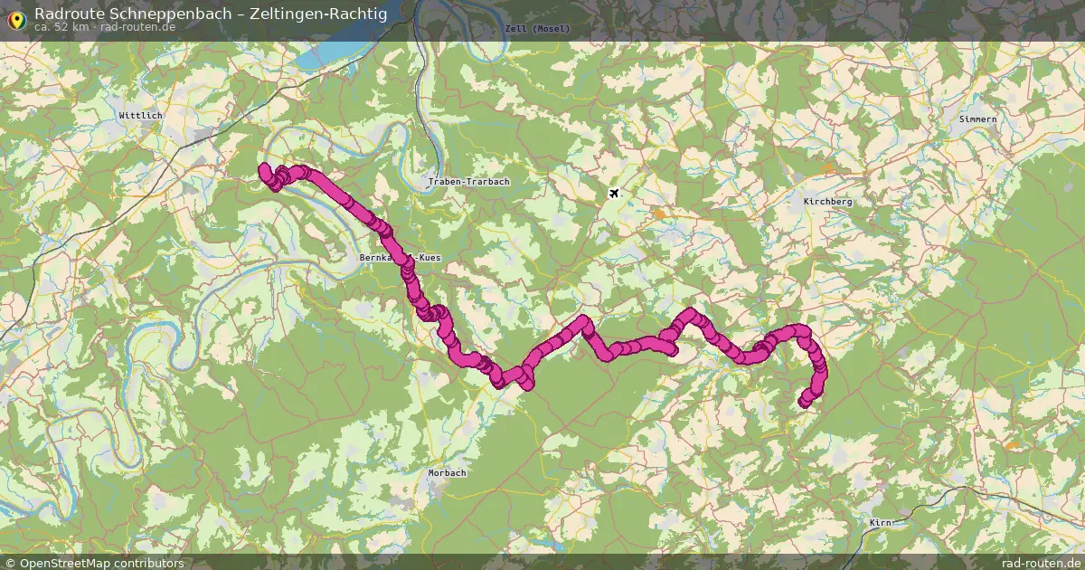 Radtour Schneppenbach – Zeltingen-Rachtig