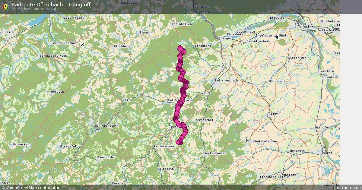 Radtour Dörrebach – Gangloff