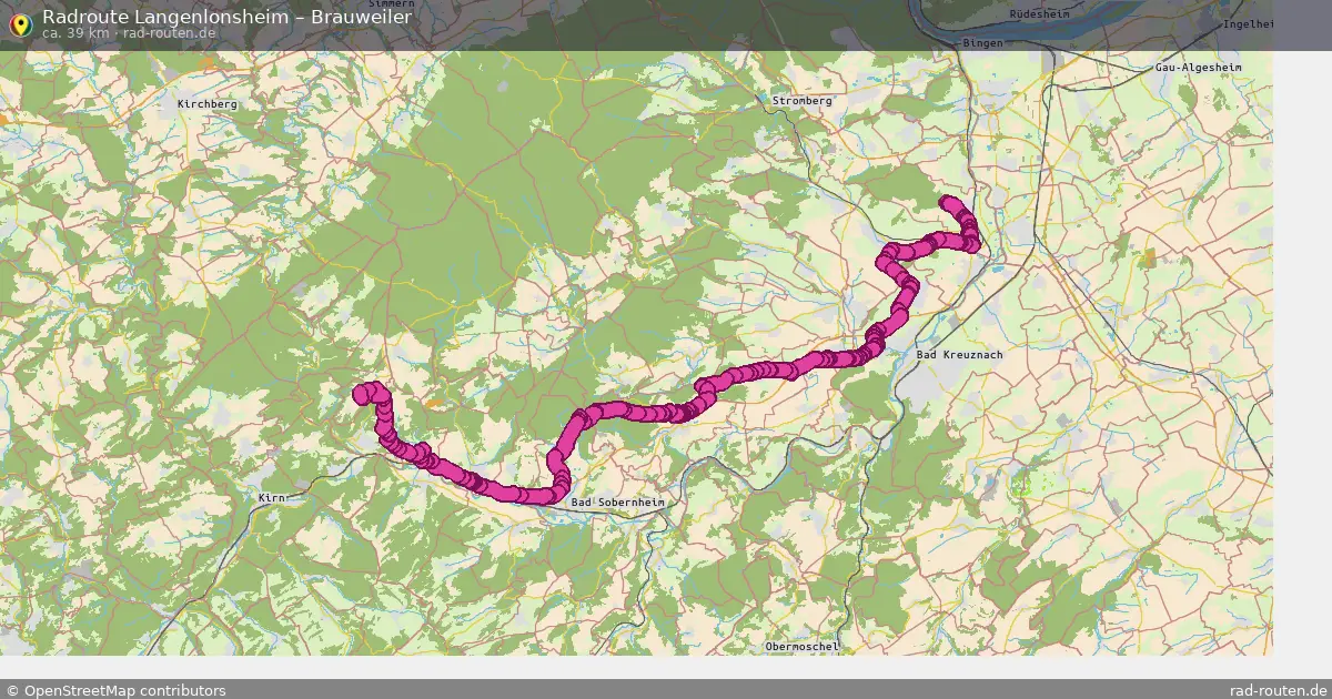 Radtour Langenlonsheim – Brauweiler