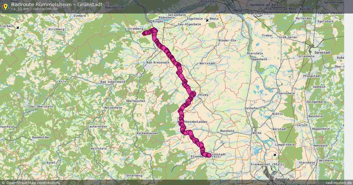 Radtour Rümmelsheim – Grünstadt