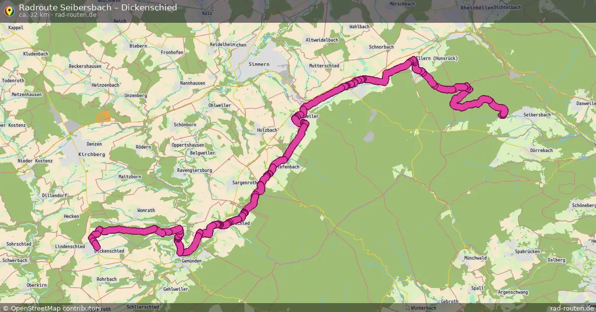 Radtour Seibersbach – Dickenschied
