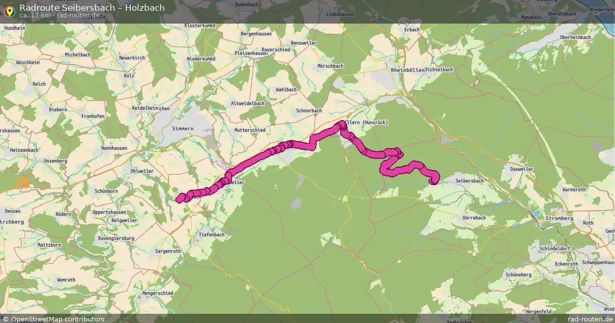 Radtour Seibersbach – Holzbach