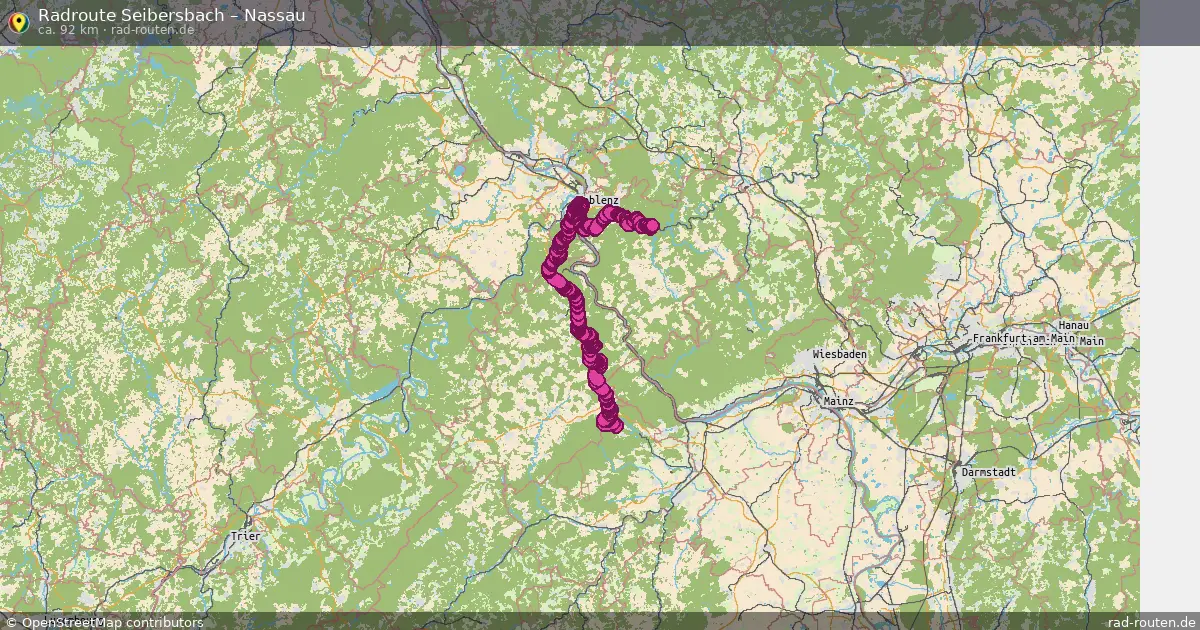 Radtour Seibersbach – Nassau
