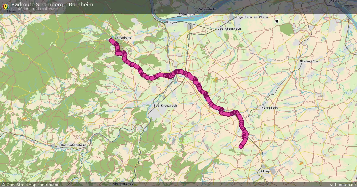 Radtour Stromberg – Bornheim