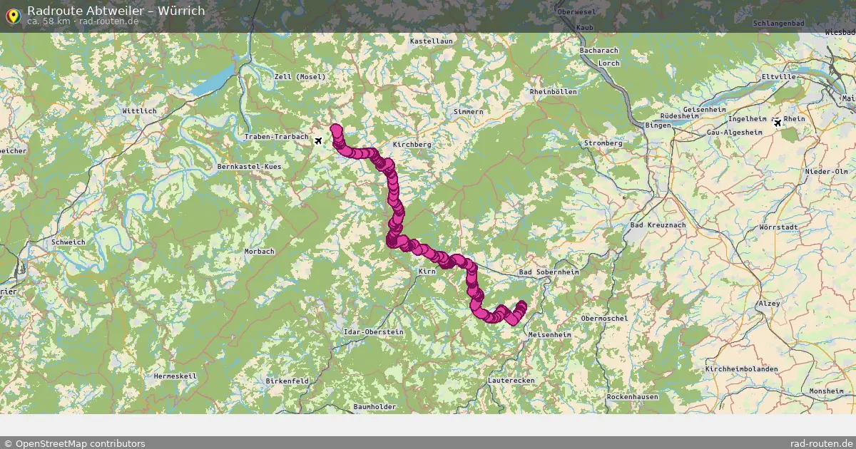 Radtour Abtweiler – Würrich