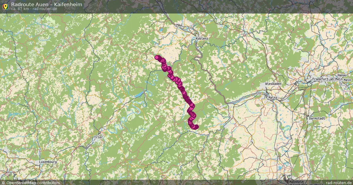 Radtour Auen – Kaifenheim