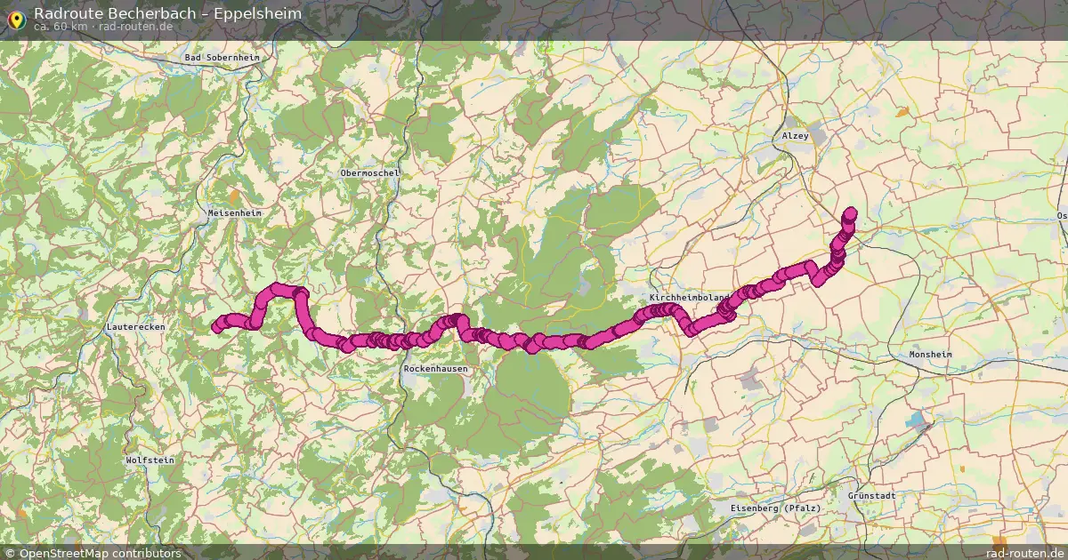 Radtour Becherbach – Eppelsheim