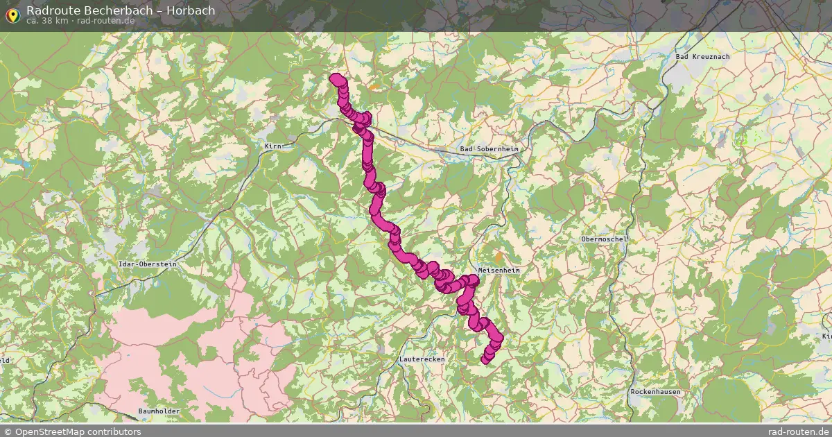 Radtour Becherbach – Horbach