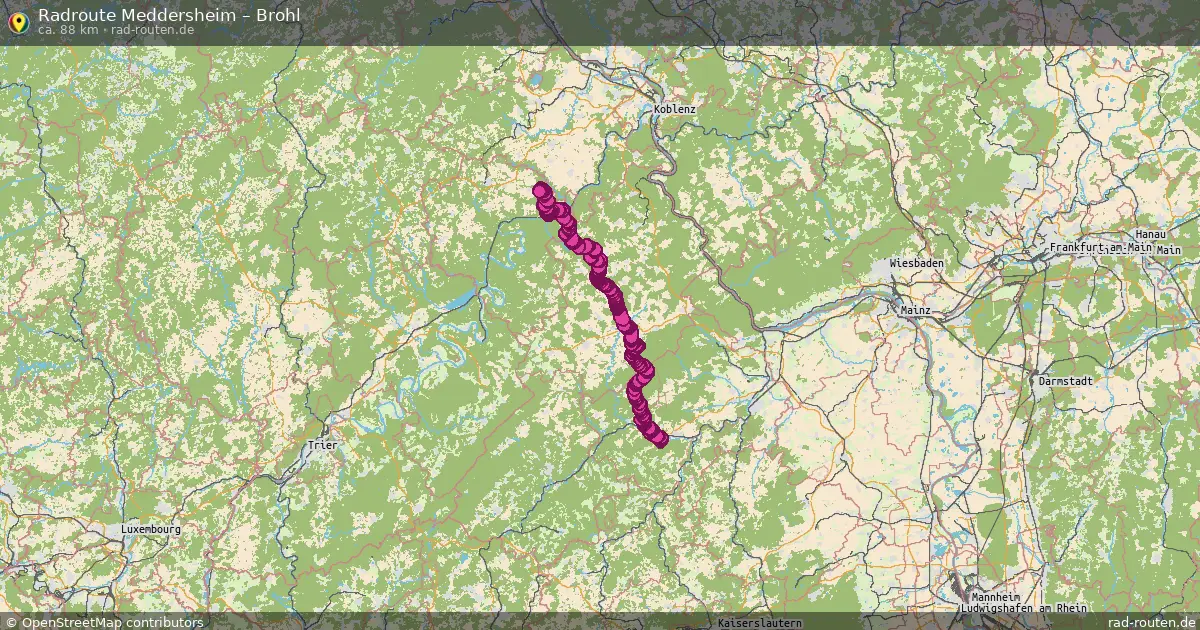 Radtour Meddersheim – Brohl