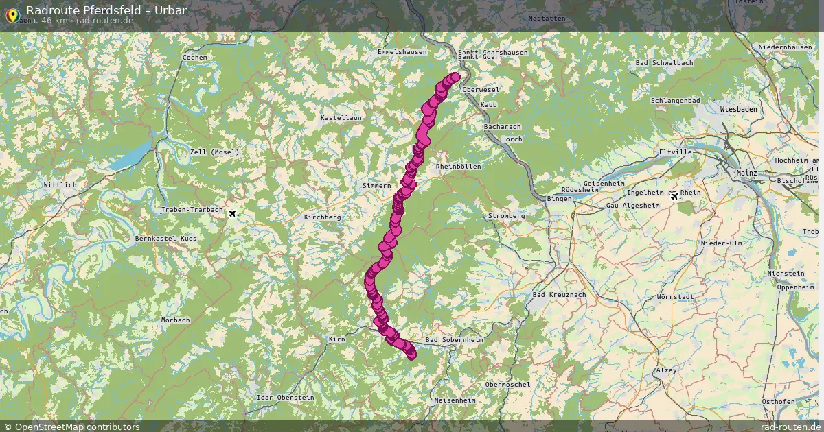 Radtour Pferdsfeld – Urbar