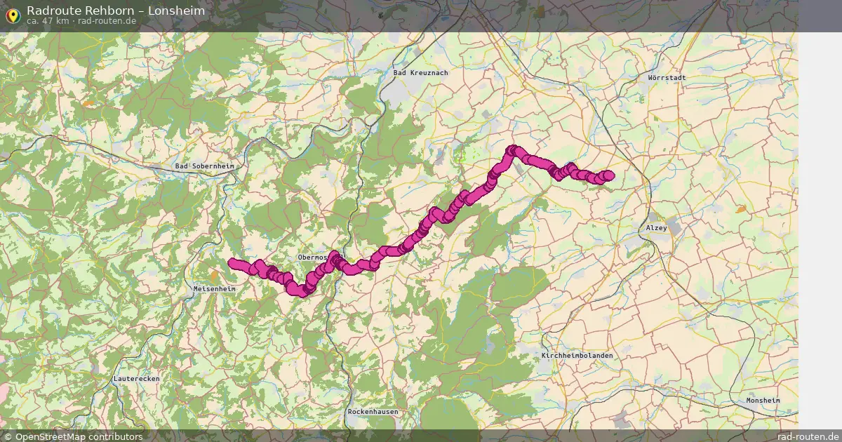 Radtour Rehborn – Lonsheim