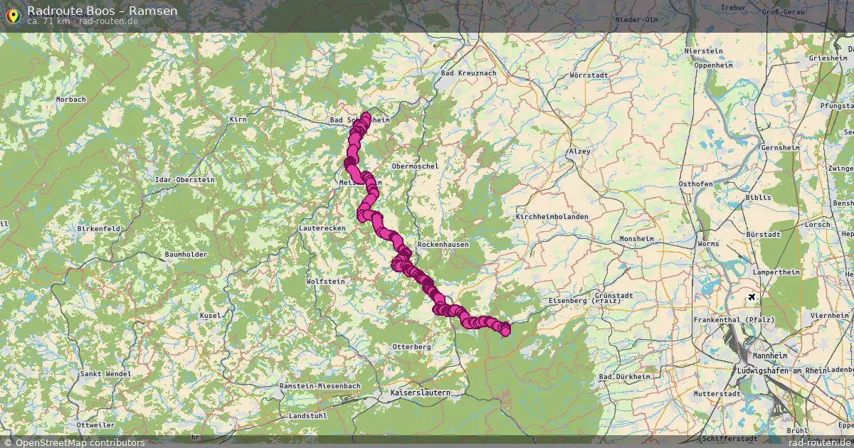 Radtour Boos – Ramsen