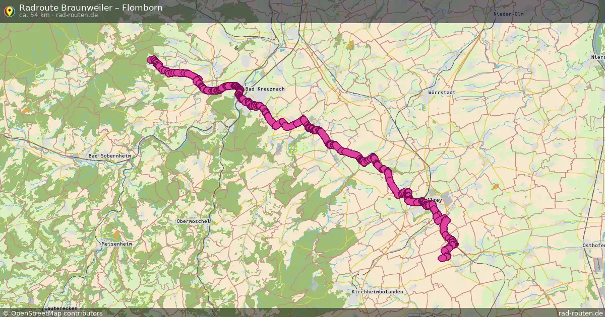Radtour Braunweiler – Flomborn