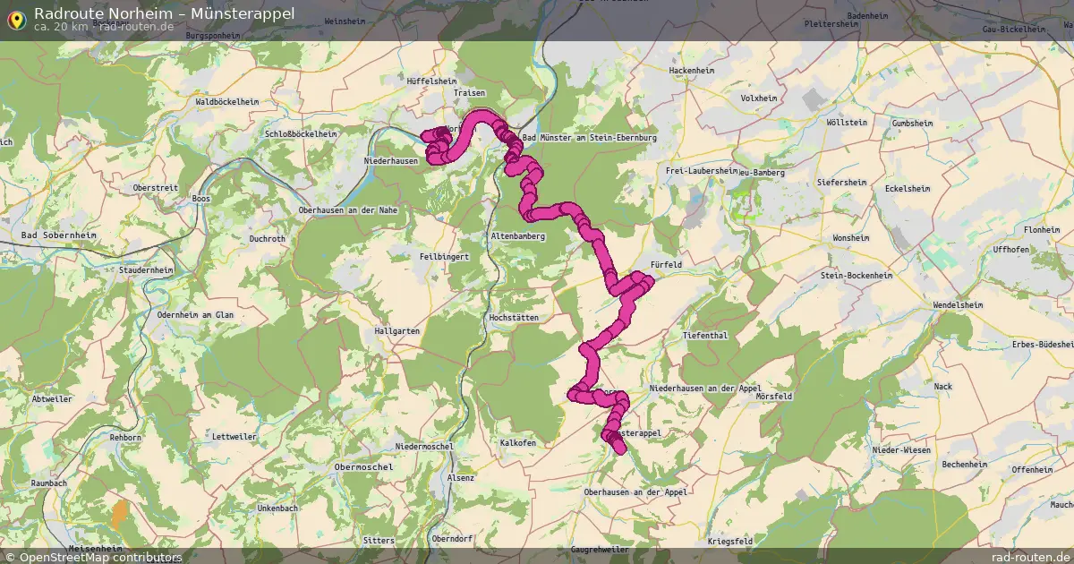 Radtour Norheim – Münsterappel