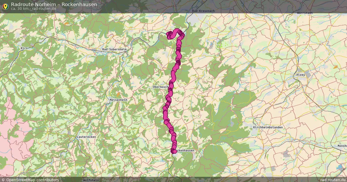 Radtour Norheim – Rockenhausen