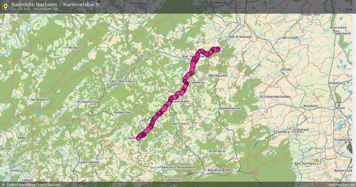 Radtour Norheim – Rammelsbach