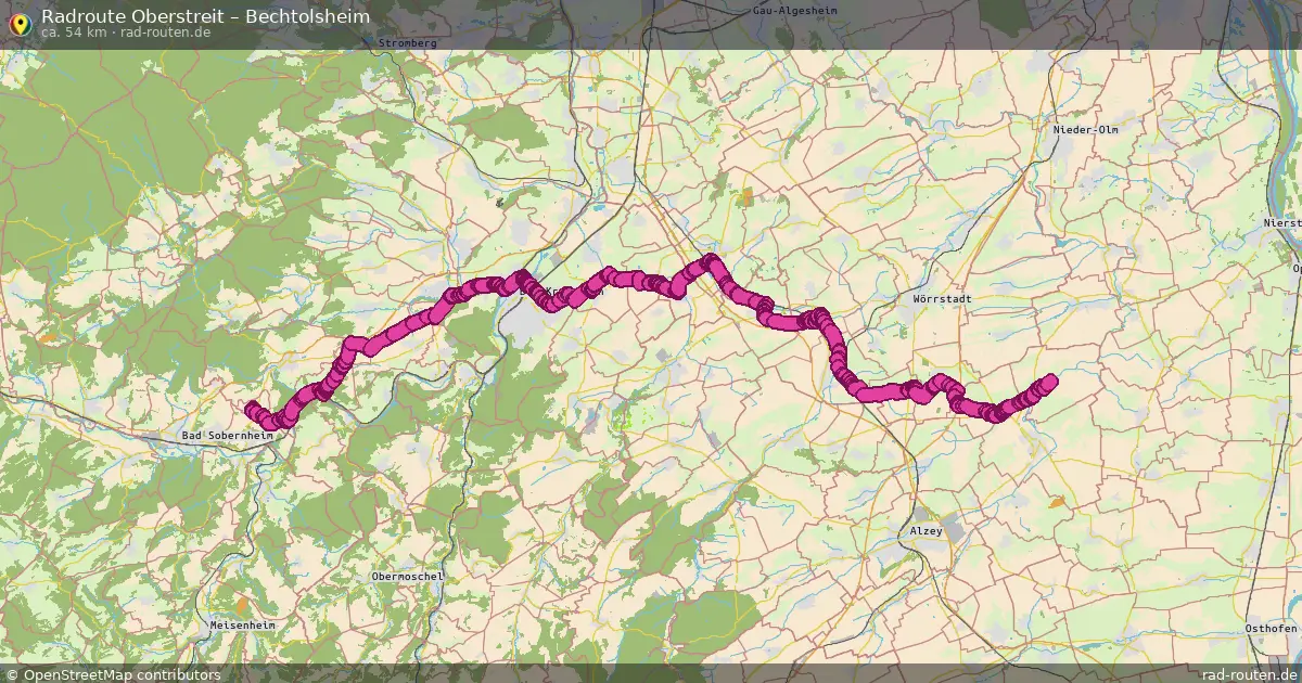 Radtour Oberstreit – Bechtolsheim