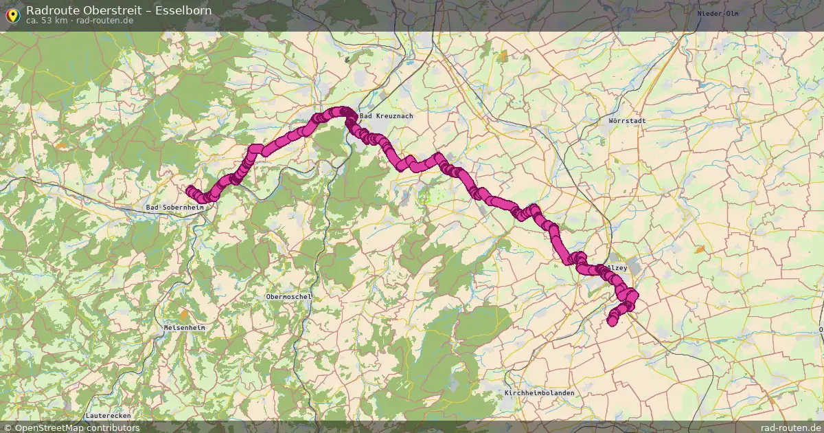 Radtour Oberstreit – Esselborn