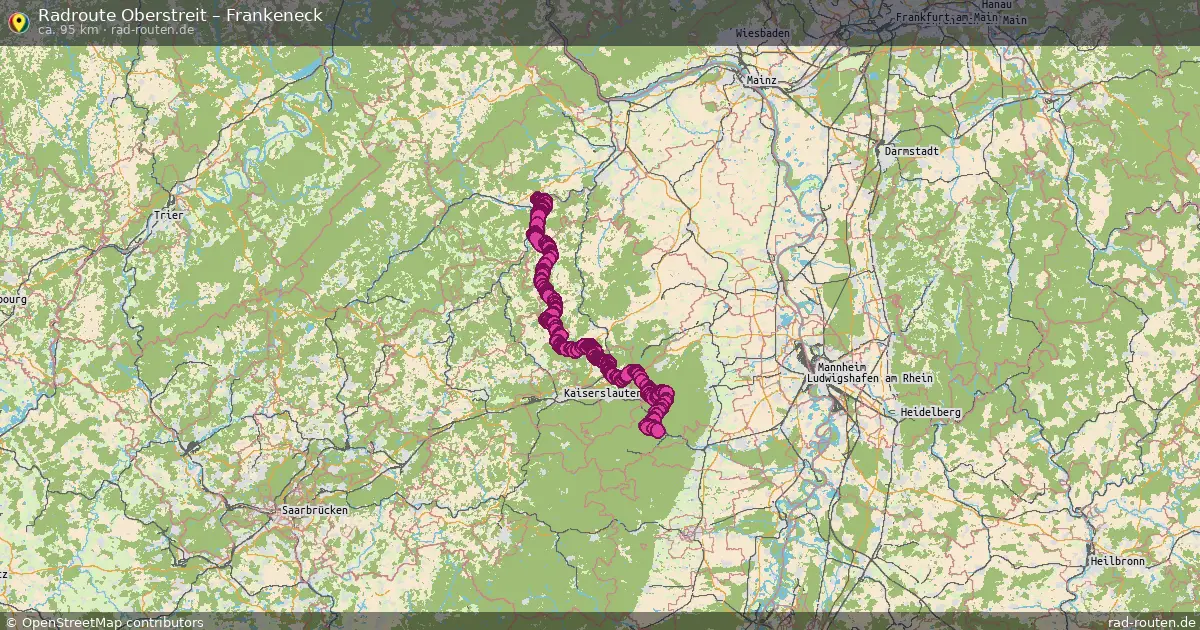 Radtour Oberstreit – Frankeneck