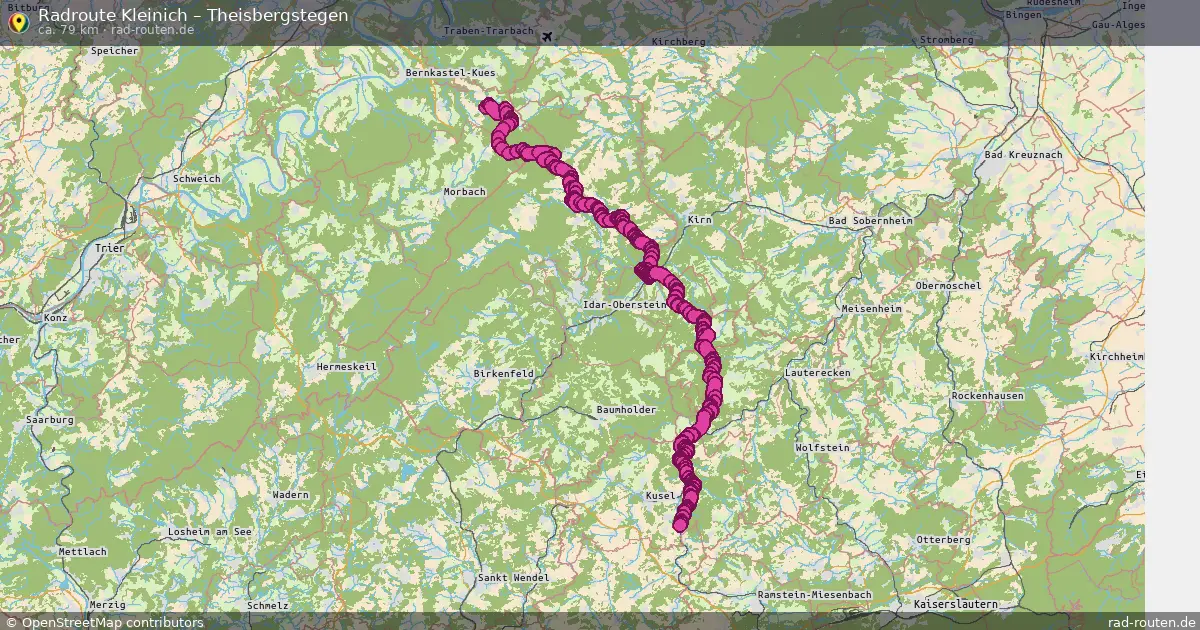 Radtour Kleinich – Theisbergstegen