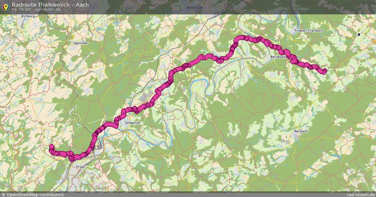 Radtour Thalkleinich – Aach
