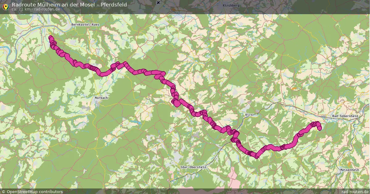 Radtour Mülheim An Der Mosel – Pferdsfeld