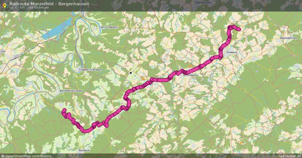 Radtour Monzelfeld – Bergenhausen