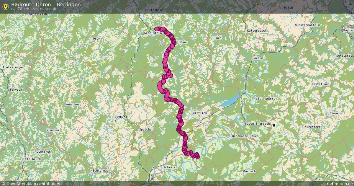 Radtour Dhron – Berlingen