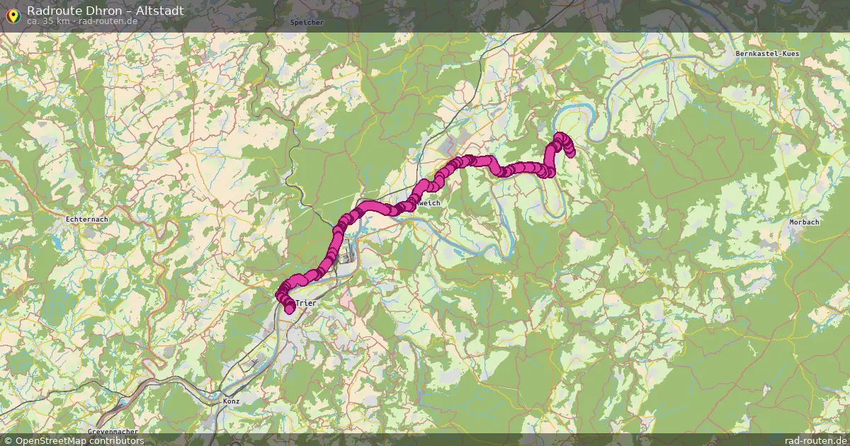 Radtour Dhron – Altstadt
