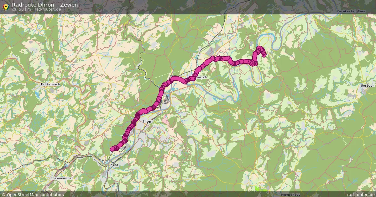 Radtour Dhron – Zewen