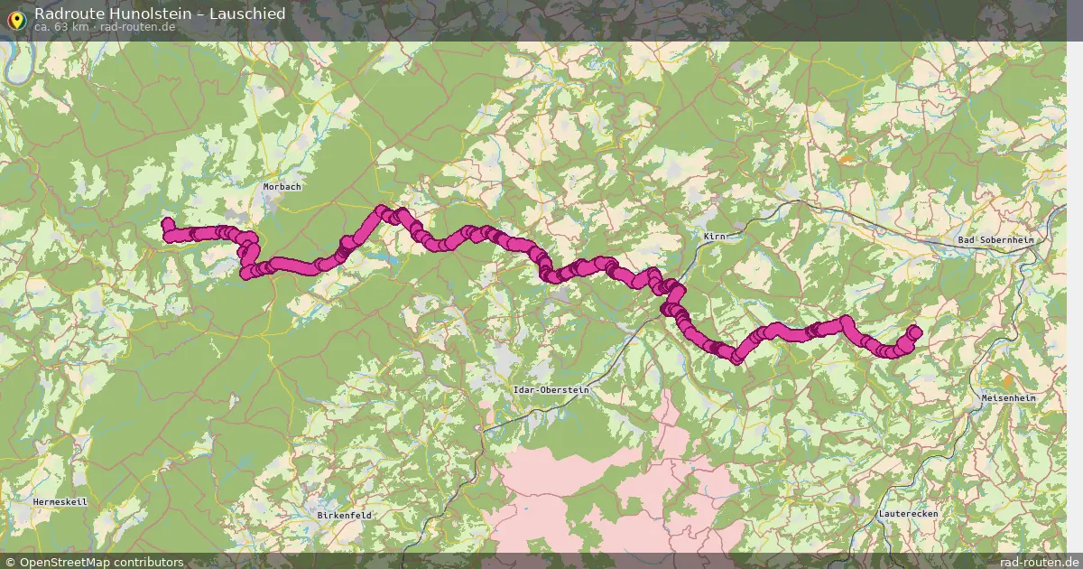 Radtour Hunolstein – Lauschied