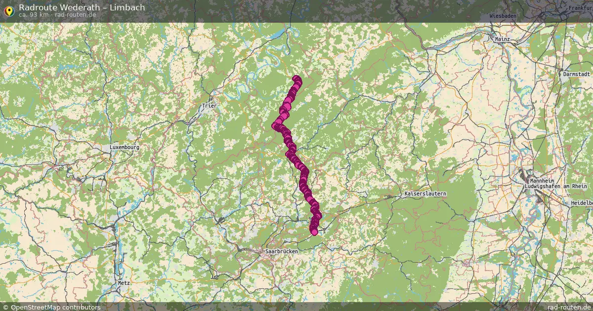 Radtour Wederath – Limbach