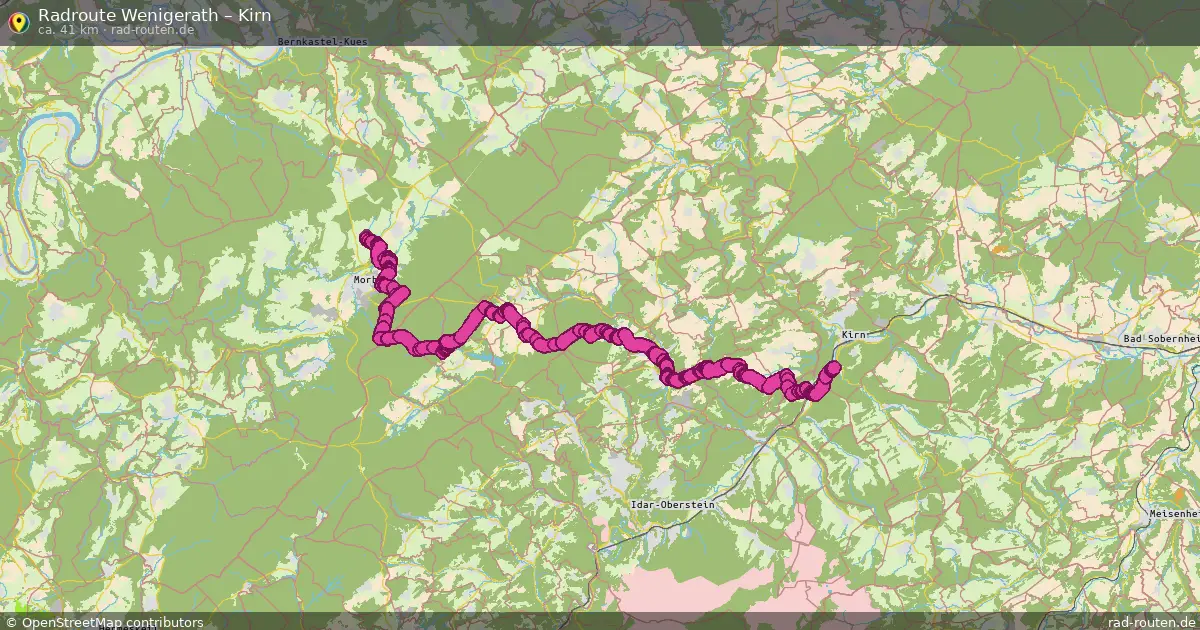 Radtour Wenigerath – Kirn