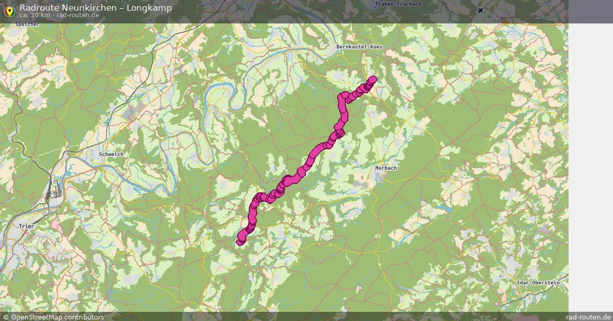 Radtour Neunkirchen – Longkamp