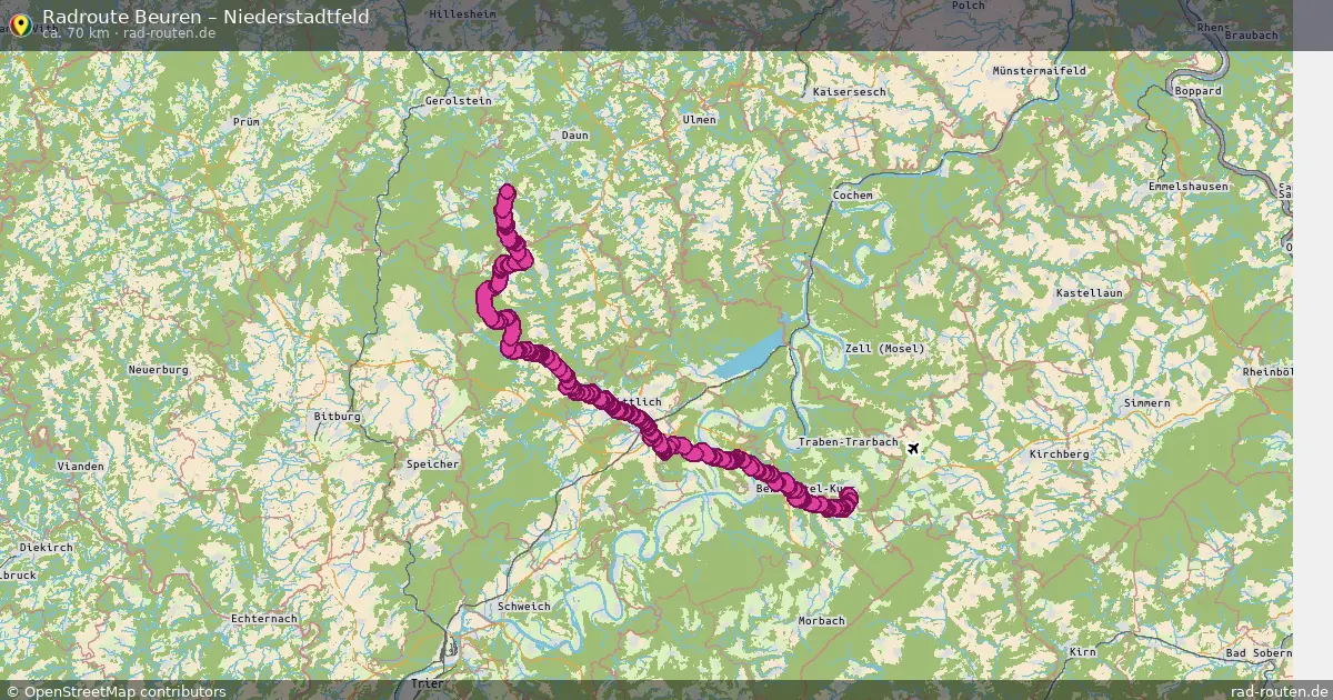 Radtour Beuren – Niederstadtfeld