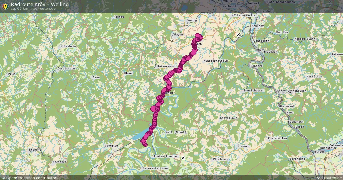 Radtour Kröv – Welling