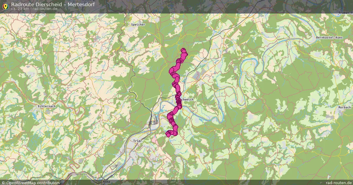 Radtour Dierscheid – Mertesdorf