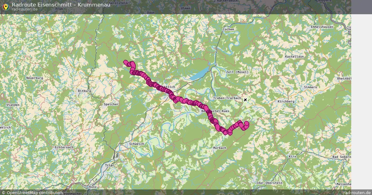 Radtour Eisenschmitt – Krummenau