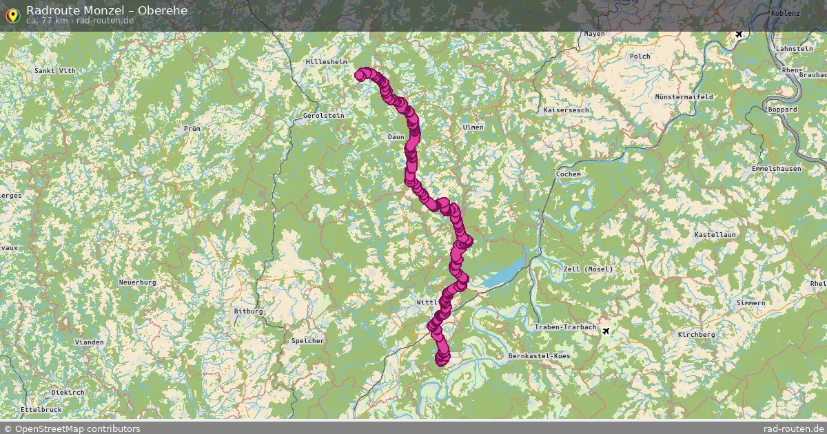 Radtour Monzel – Oberehe