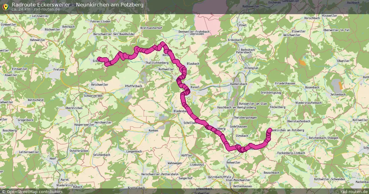 Radtour Eckersweiler – Neunkirchen Am Potzberg