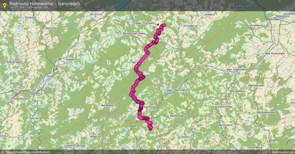 Radtour Hahnweiler – Bärenbach